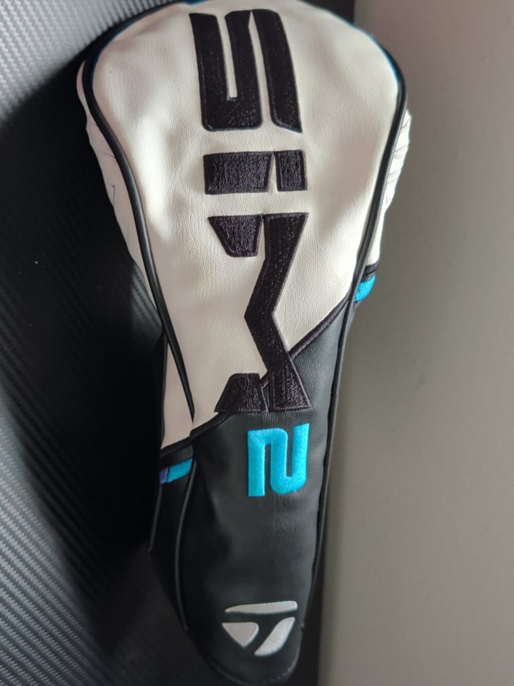 TaylorMade Golf 2021 Sim2 Driver Head Cover - Black/White/Blue